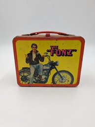 Vintage The Fonz Happy Days Thermos Metal Lunchbox (1976)