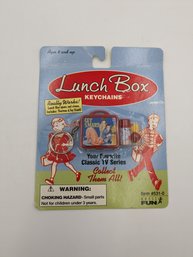 Vintage Lunch Box Keychain - Get Smart TV Show Lunchbox