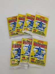 1990 Score Baseball Cards Sealed Wax Packs Lot Of 7 - NEW