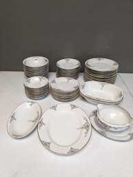Vintage The Eton By TIRSCHENREUTH Tireto Dinnerware China Set Of Dishes - 60 Pieces ($400 Value)
