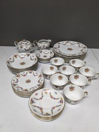 Vintage Aloha By Mikado Dinnerware China Set Of Dishes - 37 Pieces ($300 Value)
