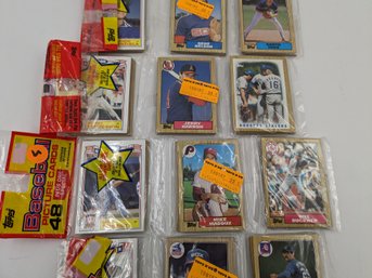 1987 Topps Baseball Cards Sealed Wax Rack Packs - Lot Of 7 Packs - NEW!