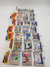 1989 Fleer Baseball Cards Sealed Wax Rack Packs - Lot Of 8 Packs - NEW!
