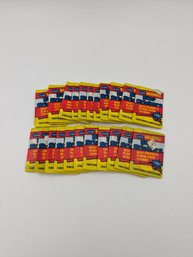 1987 Fleer Baseball Star Stickers Cards Sealed Wax Packs - Lot Of 23 Packs - NEW!