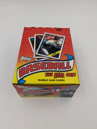 1988 Topps Baseball Cards Sealed Wax Pack Box - 36 Sealed Packs!