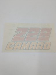 Vintage Chevrolet Z28 Camaro Iron On - 80s Retro Deadstock