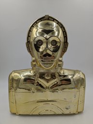 1983 Vintage Star Wars C-3PO Gold Action Figure Storage Case