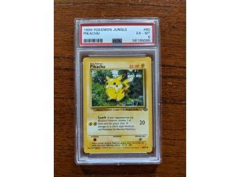 1999 Pokemon Card Jungle Pikachu #60 - PSA 6