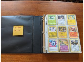 Large Album Of Pokemon Cards #1 - 540 Cards!