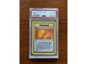 1999 Pokemon Card Game Trainer Revive 1st Edition #89- PSA 6
