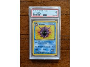 1999 Pokemon Card Fossil Cloyster #32 1st Edition - PSA 7