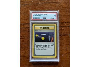 1999 Pokemon Card Trainer Item Finder #74 - PSA 5