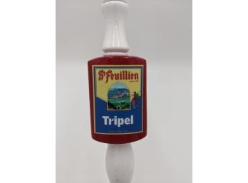 St. Feuillien Tripel Beer Tap Handle (Belgium)