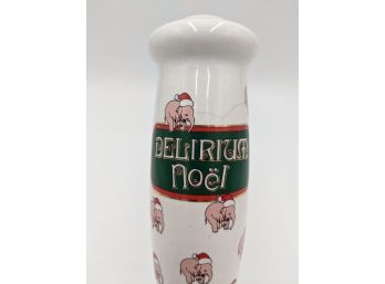 Delirium Noel Christmas Holiday Ale Beer Tap Handle (Belgium)