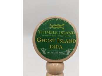 Thimble Island Ghost Island DIPA Beer Tap Handle (Connecticut)