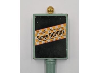 Saison Dupont Vieille Provision Belgian Farmhouse Ale Beer Tap Handle - Green (Belgium)