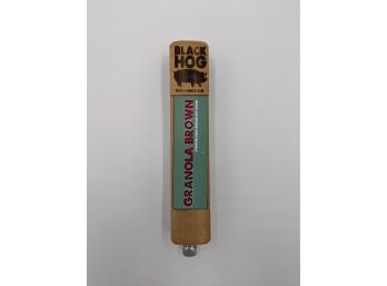 Black Hog Granola Brown Ale Beer Tap Handle (Connecticut)