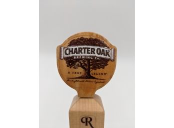 Charter Oak Brewing Royal Charter Pale Ale Beer Tap Handle (connecticut)