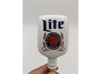 Miller Lite Beer Tap Handle #2 (Wisconsin)