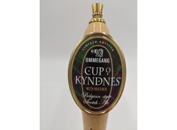 Ommegang Cup O Kyndnes Scottish Brown Ale Beer Tap Handle (New York)