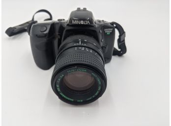 Vintage Minolta Maxxum 430 Si RZ Film Camera With Quantaray 70-210mm Lens