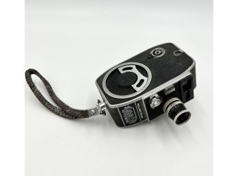 Vintage Swiss 1950s PAILLARD-BOLEX L8 Late-model 8mm Movie Camera W/ Yvar Lens