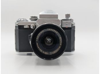 Vintage Edixa Wirgin Film Camera With Case & Strap - West Germany
