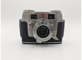 Vintage Kodak Signet 35 35mm Film Camera Synchro 300 Shutter-44mm Ektar F/3.5 Lens & Case