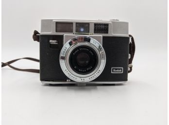 Vintage Kodak Automatic 35 35mm Film Camera W/ Ektanar 44mm 2.8 & Case Plus Strap (#1)