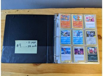 Large Album Of Pokemon Cards #3 - 378 Cards!