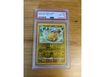 2020 Pokemon Sword Shield Pikachu Rev. Foil - PSA 8 - #1 (56934595)