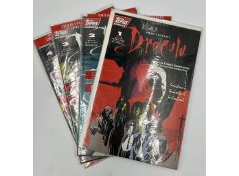 BRAM STOKER'S DRACULA #1-4 TOPPS COMICS (1992) - ISSUE #1 SIGNED BY MIKE MIGNOLA!