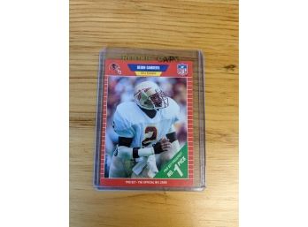 1989 Deion Sanders Pro Set Rookie Football Card - Atlanta Falcons