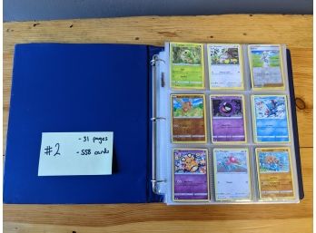 Large Album Of Pokemon Cards #2 - 558 Cards!