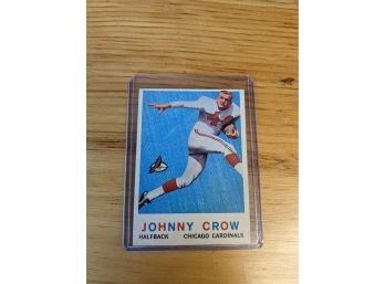 1959 Johnny (John David) Crow Topps Football Card Rookie - Chicago Cardinals