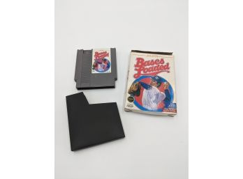 Nintendo NES Bases Loaded Baseball Video Game In Original Box