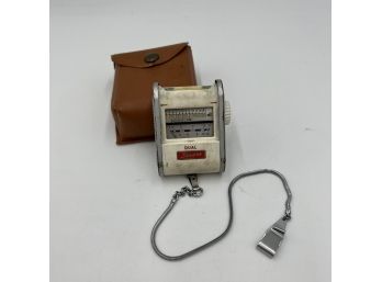 Vintage SIXON Dual Light Meter W/ Case