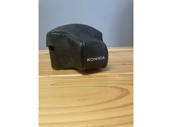 Vintage KONICA Leather SLR Camera Case