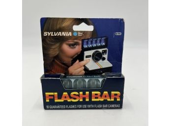 Vintage Sylvania Flash Bar In Original Box - 10 Guaranteed Flashes