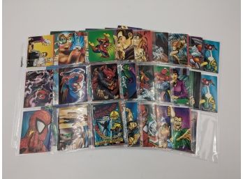 1992 Marvel Spiderman 30th Anniversary Trading Cards Lot - 115 Cards