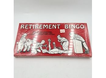 Vintage 1993 Novelty RETIREMENT BINGO Game - Sealed In Original Box