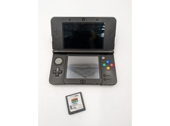 Nintendo 3DS Super Mario Black Edition With Monsters Vs Aliens Game