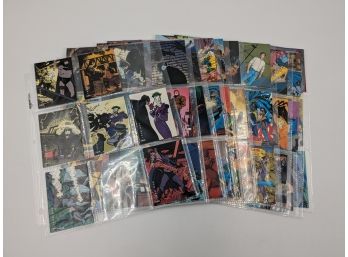 1994 Skybox DC Saga Of The Dark Knight (Batman) Trading Cards Lot - 97 Cards