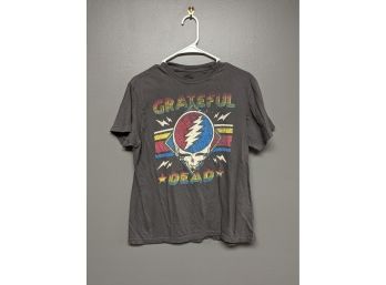 Retro Grateful Dead Band Concert Shirt - Size L
