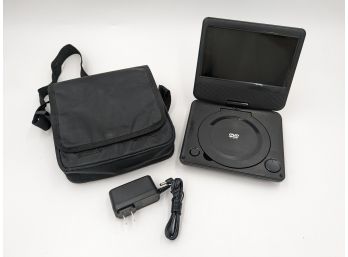 Onn 7' Portable DVD Player With Case & Charger ($64 Retail)