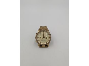 MARC BY MARC JACOBS Henry Chronograph Champagne Dial Gold-plated Ladies Watch ($159 Retail)