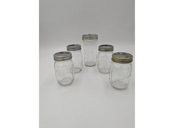 Assorted Mason Jars / Ball Jars With Lids