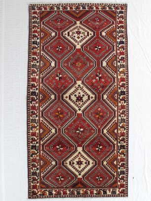 Hand Knotted Shiraz Rug 5.3 X 10.3 Ft.  #10384