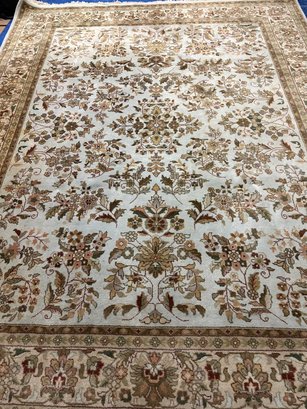 Hand Knotted Oushak Rug. 7x9 Ft.      #1062.