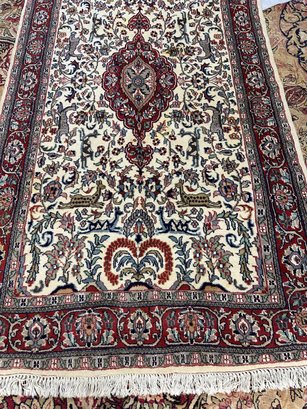 Hand Knotted Persian Sarouk Rug 4x6.7 Ft. #5013